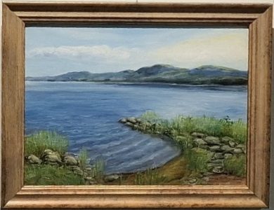 Rannalla 480 €, öljymaalaus 2026